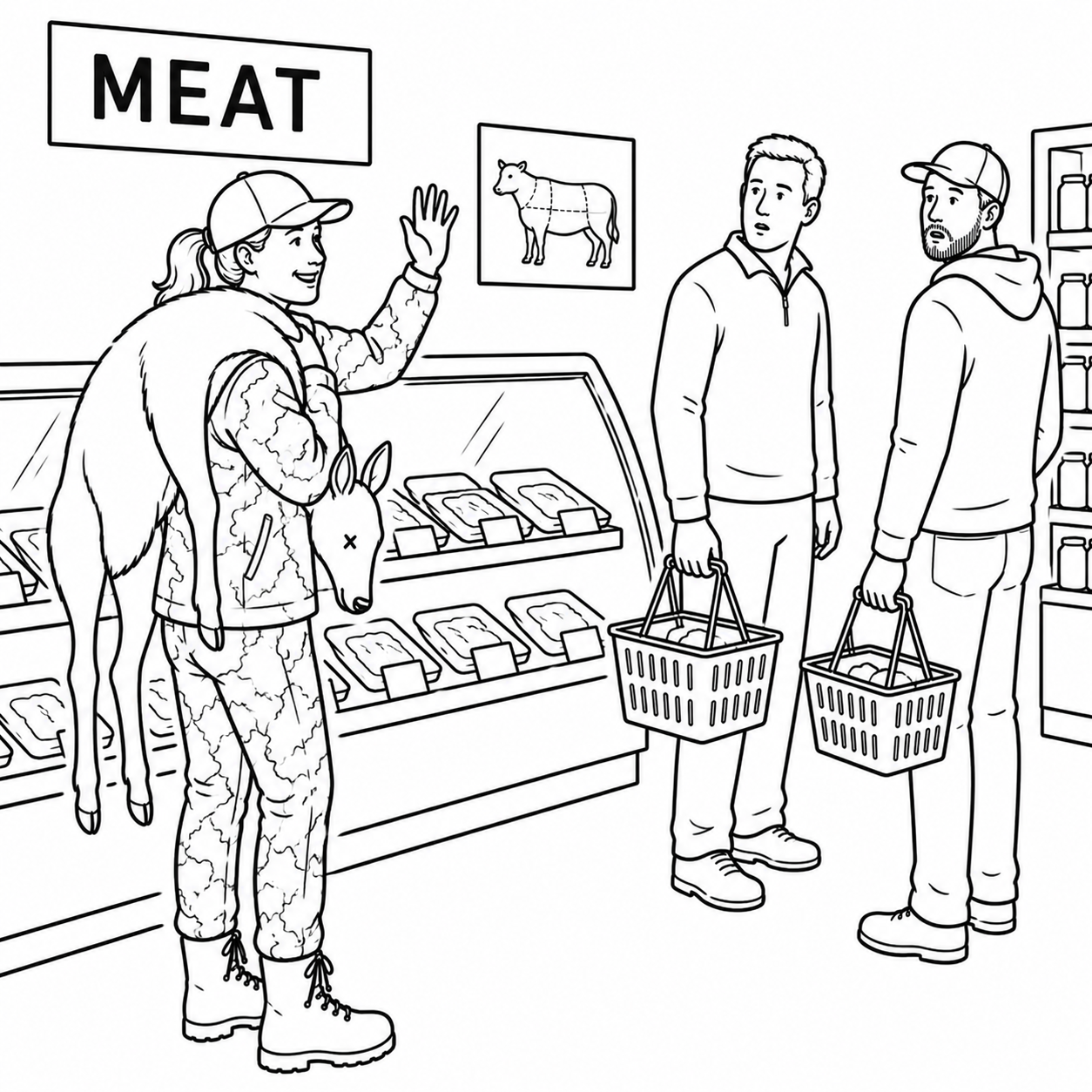 Illustration of the kinds of places and settings where successful, high-quality men tend to spend their time.